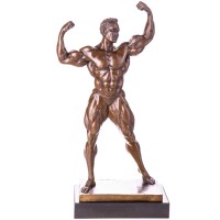 Bronzefigur Bodybuilder YB826 Bronzefigur Bodybuilder YB826