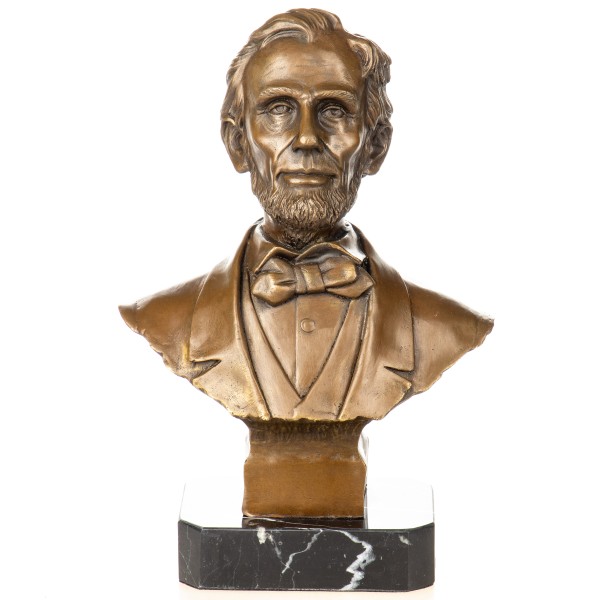 Bronzefigur Büste Abraham Lincoln YB909