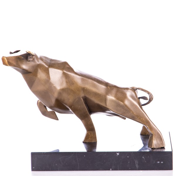 Moderne Bronzefigur Stier YB661