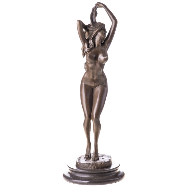 Bronzefigur weiblicher Akt YB734