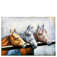 3D Metallbild Pferde MG115 3D Metallbild Pferde MG115