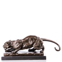 Bronzefigur Raubkatze YB408 Bronzefigur Raubkatze YB408