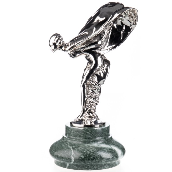 Verchromte Bronzefigur Emily BT882
