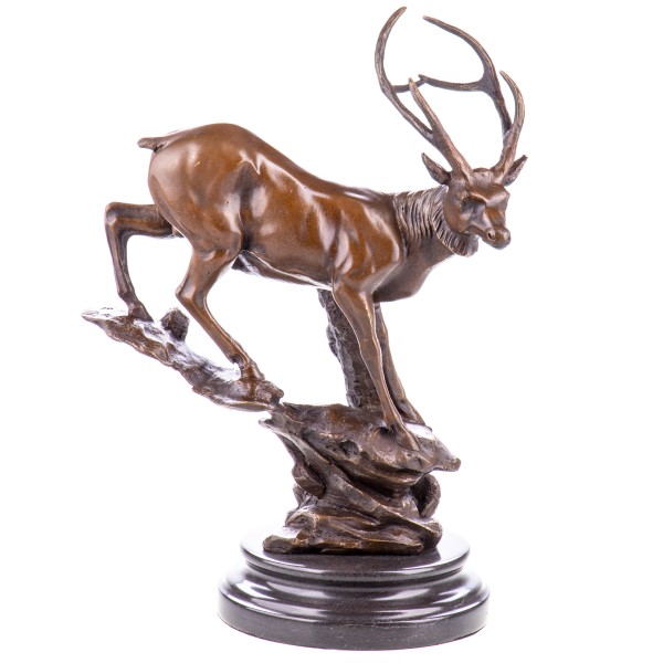 Bronzefigur Hirsch YB605
