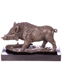 Bronzefigur Wildschwein YB812 Bronzefigur Wildschwein YB812