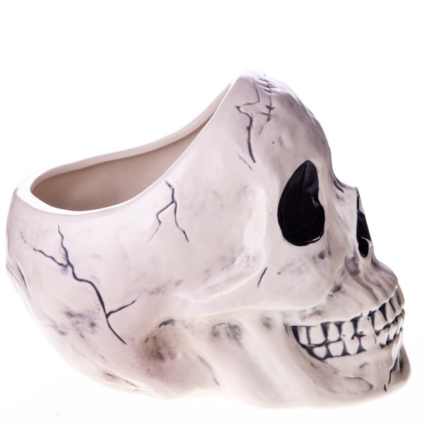 Keramik Totenkopf Schale S4328