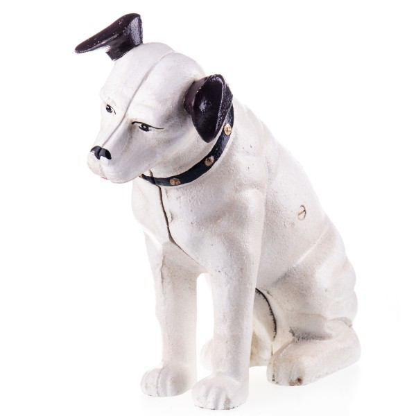 sand kryds fred Gusseisen Spardose Hund "Nipper" GU012 | Deko Trends