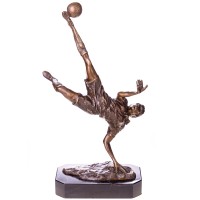 Bronzefigur Fußballer YB792 Bronzefigur Fußballer YB792
