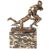 Bronzefigur American Football BT449 Bronzefigur American Football BT449