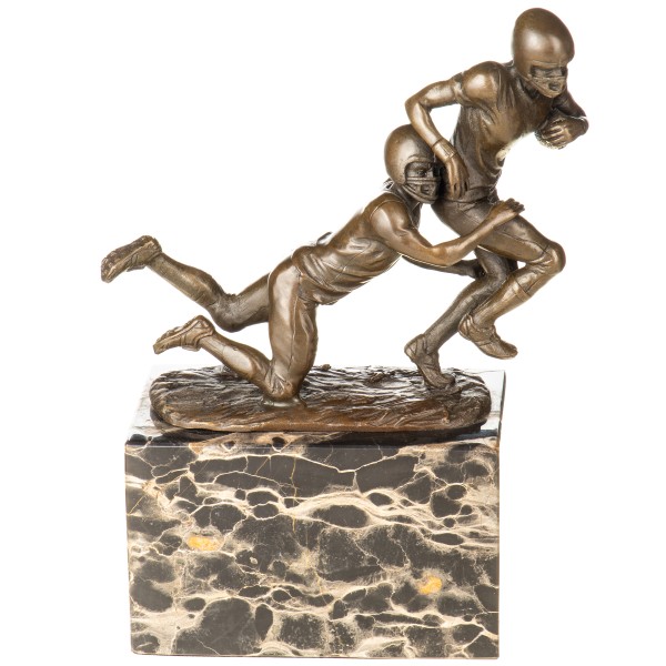 Bronzefigur American Football BT449