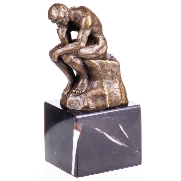 Bronzefigur "Der Denker" nach Rodin YB451