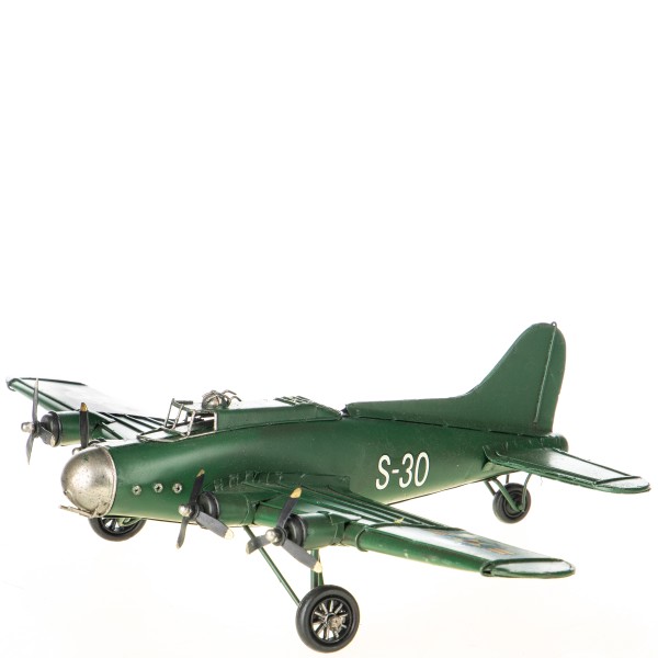 Blechmodell Militär Flugzeug TC229