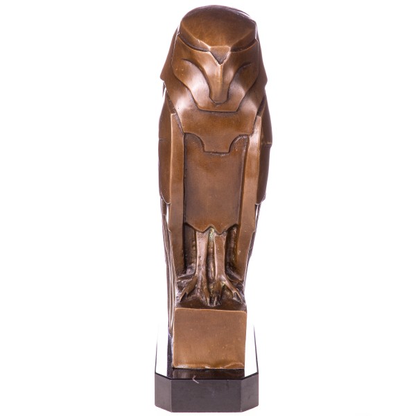 Art Deco Bronzefigur Eule YB798