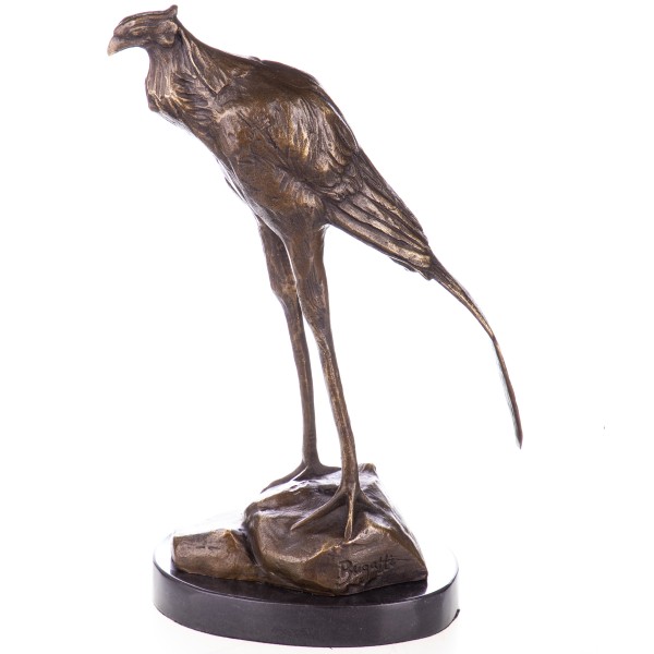 Bronzefigur Sekretär Vogel nach Bugatti YB648