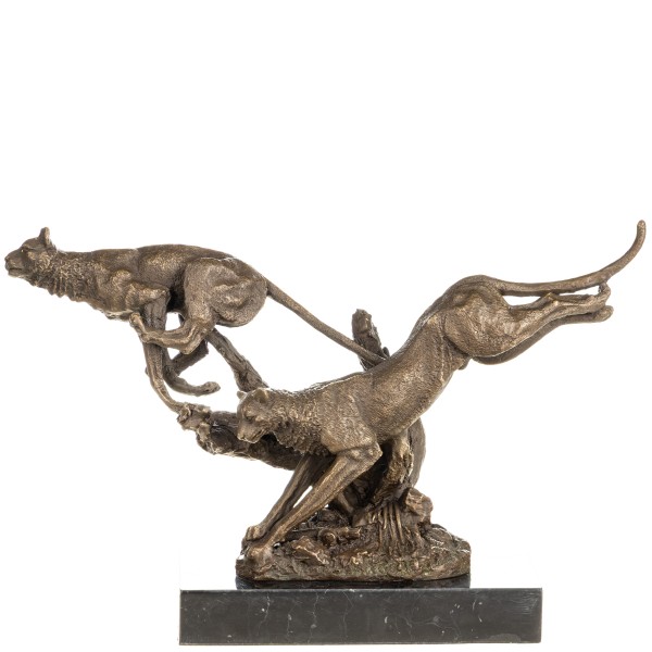 Bronzefigur Raubkatzen YB865