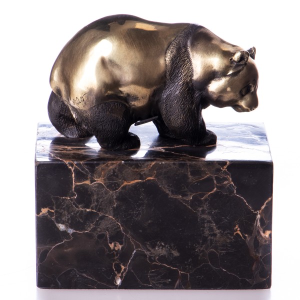 Bronzefigur Pandabär BT625
