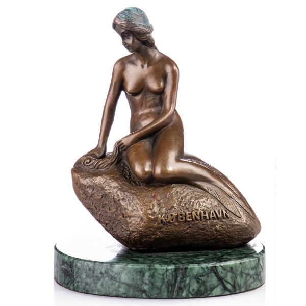 Bronzefigur "Kleine Meerjungfrau" YB432
