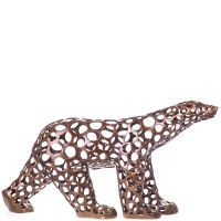 Moderne Bronzefigur Eisbär YB784 Moderne Bronzefigur Eisbär YB784