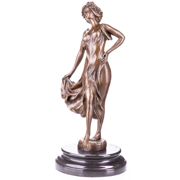 Art Deco Bronzefigur Frau YB477