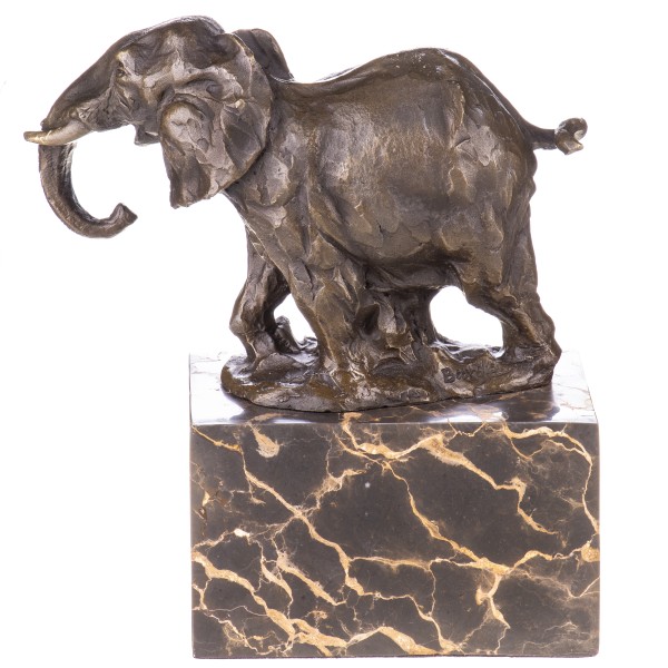 Bronzefigur Elefant YB702
