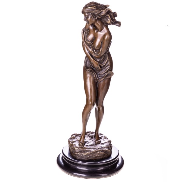 Bronzefigur weiblicher Akt YB757