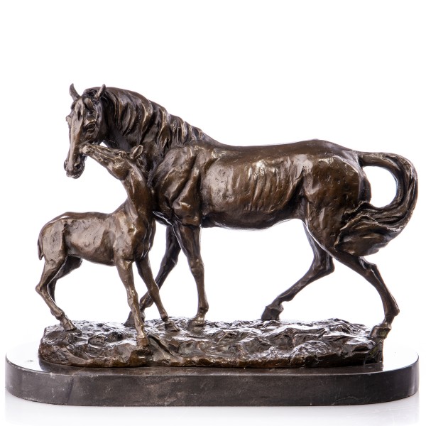 Bronzefigur Pferde YB317