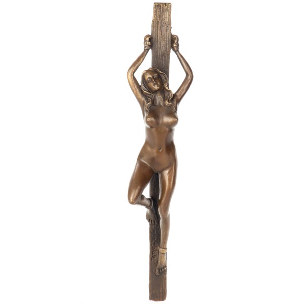 Erotische Bronzefigur Weiblicher Akt YB854