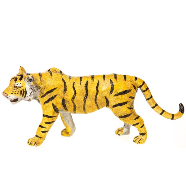 Farbige Bronzefigur Wiener Art Tiger BT958
