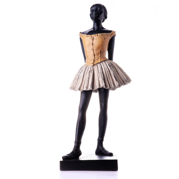 Ballerina nach Rodin handbemalte Polyresinfigur TM337