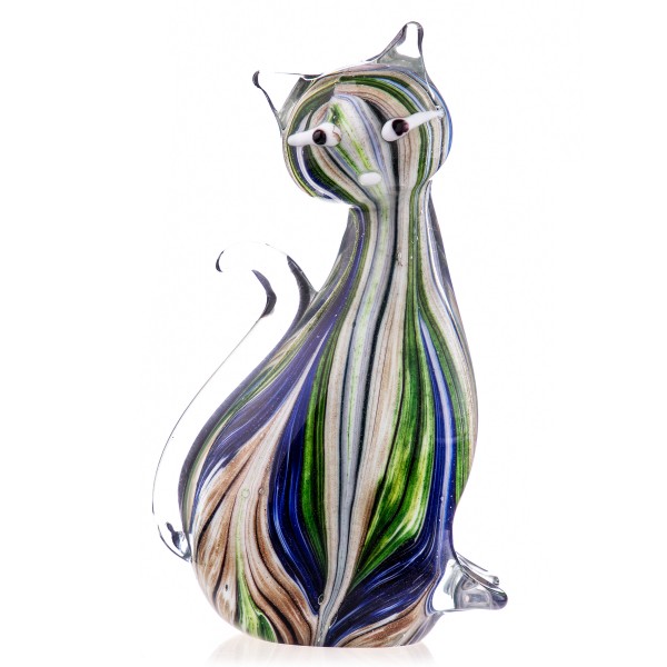 Murano-Stil Glas Katze GL203