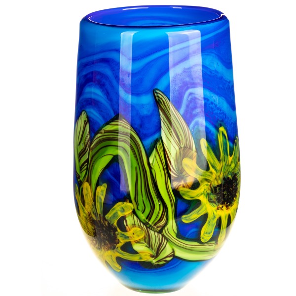 Murano-Stil Glas Vase GL1499
