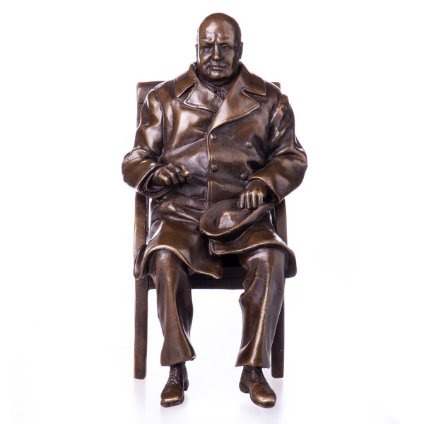 Bronzefigur Winston Churchill BT806