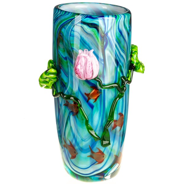 Murano-Stil Glas Vase GL1480