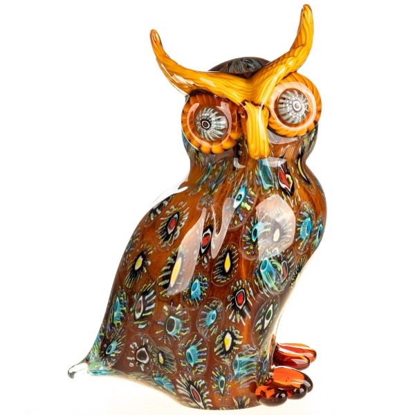 Murano-Stil Glas Eule GL1440