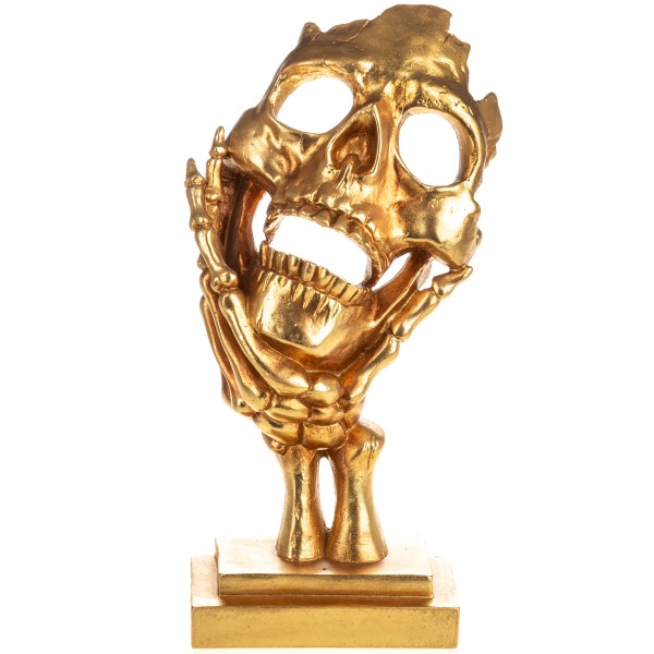 Polyresinfigur Skelett FP104