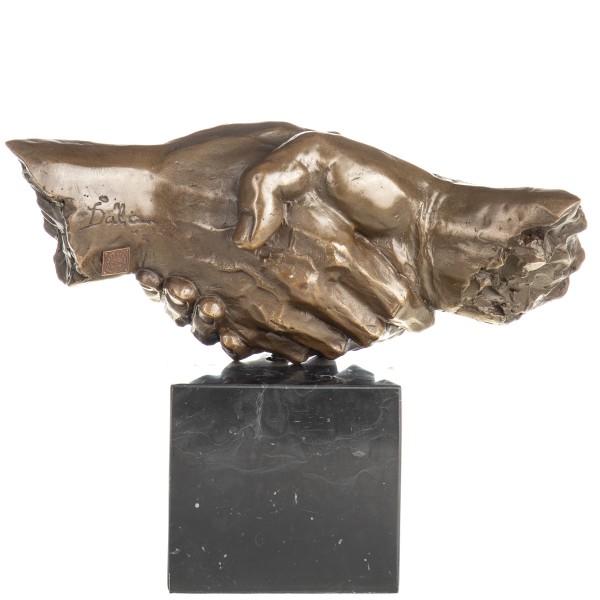 Moderne Bronzefigur Hände BT953