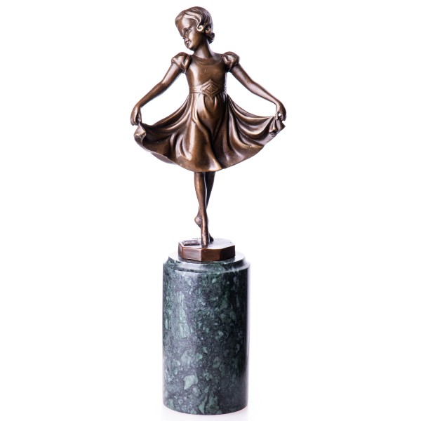 Bronzefigur Ballerina nach Ferdinand Preiss BT733