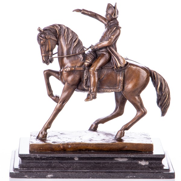 Bronzefigur Napoleon auf Pferd YB238