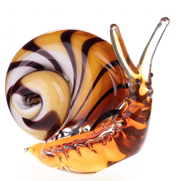 Murano-Stil Glas Schnecke GL496