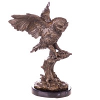 Bronzefigur Eule YB599 Bronzefigur Eule YB599