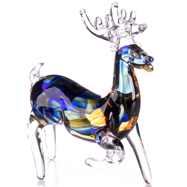 Murano-Stil Glas Figur Hirsch GL1303