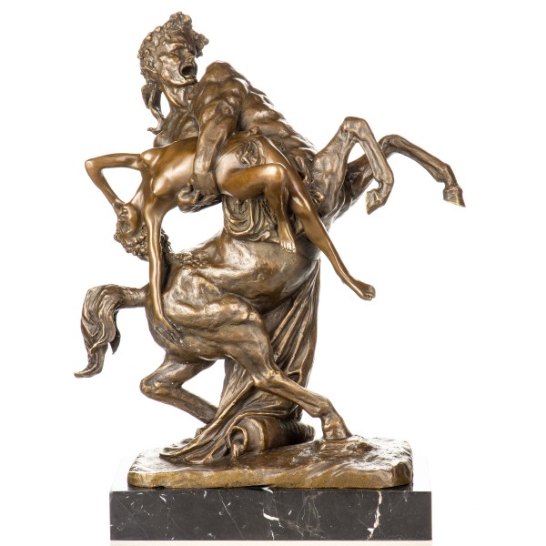 Mythologische Bronzefigur "Raub der Hippodameia" YB927