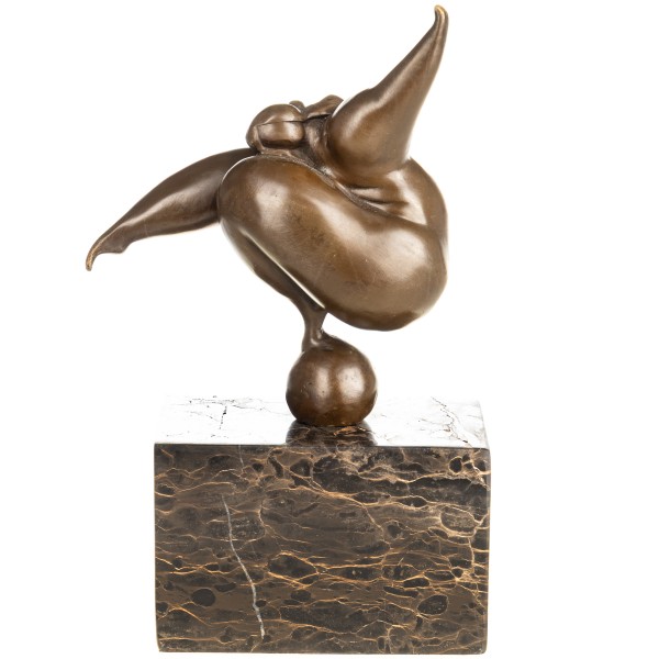 Moderne Bronzefigur Weiblicher Akt YB931