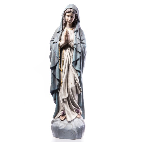 Heilige Madonna handbemalte Polyresinfigur TM301