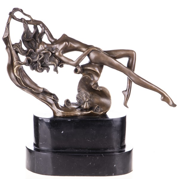 Bronzefigur weiblicher Akt YB705