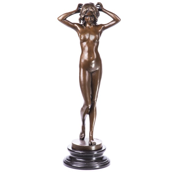 Bronzefigur Weiblicher Akt YB509