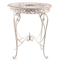 Gartentisch Metall WK040449AW Gartentisch Metall WK040449AW