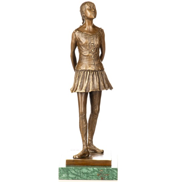 Bronzefigur "Kleine 14 Jährige Tänzerin" nach Degas YB857