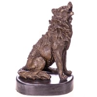 Bronzefigur Wolf YB821 Bronzefigur Wolf YB821