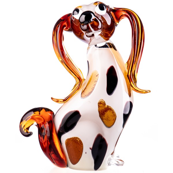 Murano-Stil Glas Hund GL1258